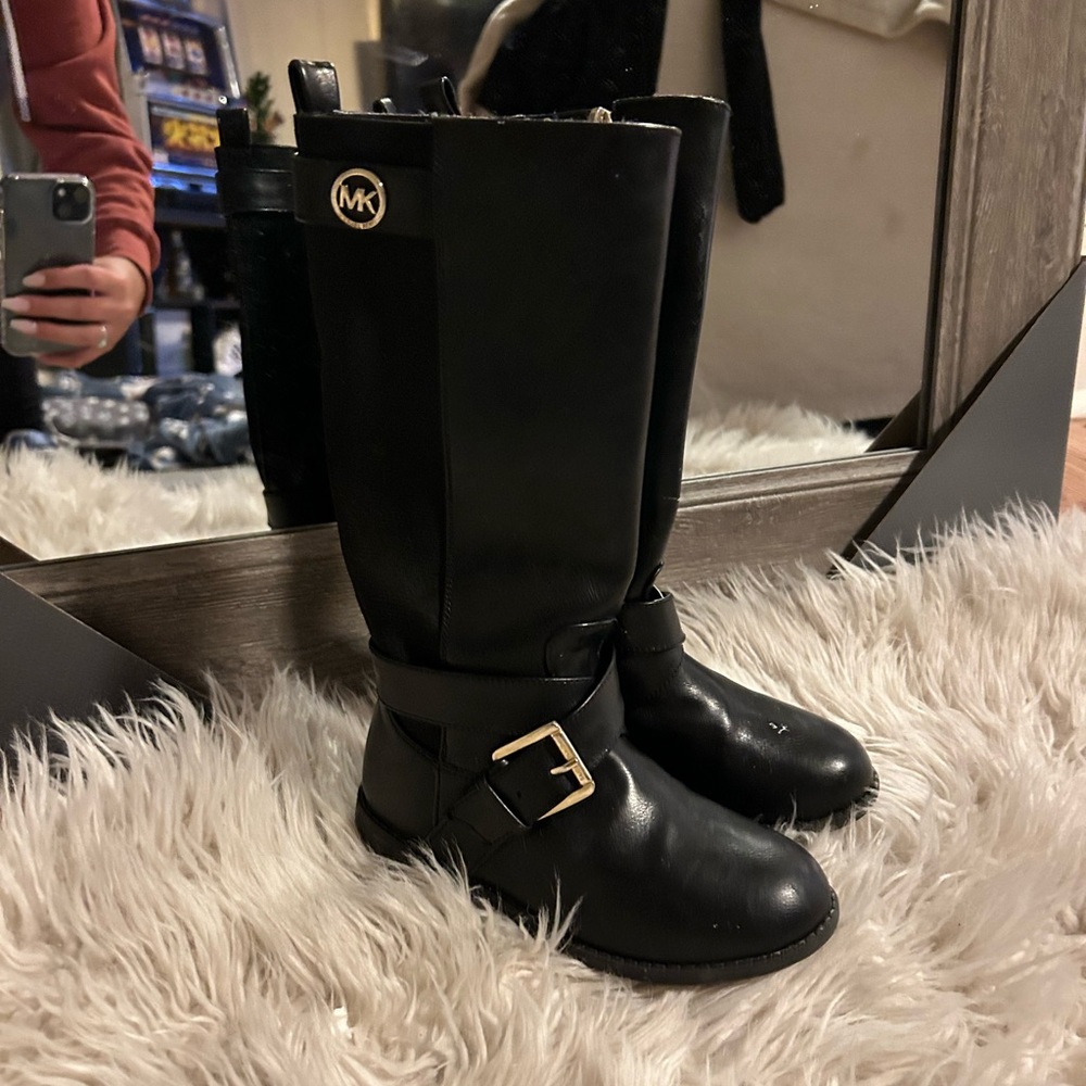 Kids Michael Kors riding boots size 11